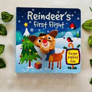 Reindeer's First Flight: A Finger Puppet Board Book