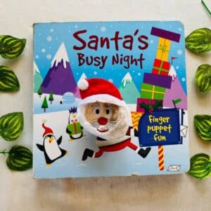 Santa's Busy Night: A Finger Puppet Board Book