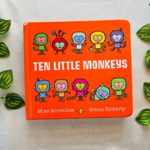 Ten Little Monkeys: Board Book