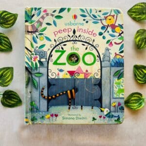 Usborne Peep Inside the Zoo: Board Book