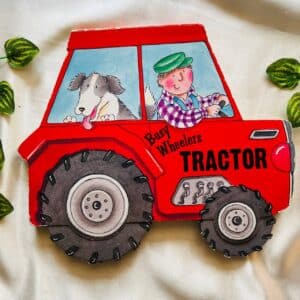 Busy Wheelers Tractor: Wheel Board Book