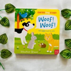 Woof! Woof! Board Book With Big Flaps