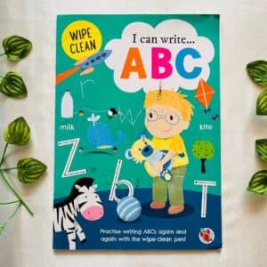 I Can Write ABC: Wipe Clean Book