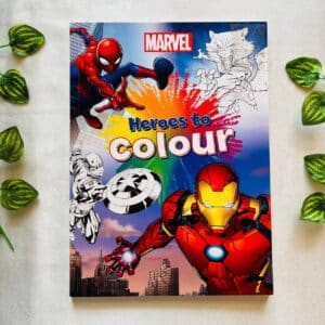 Marvel Heroes to Colour