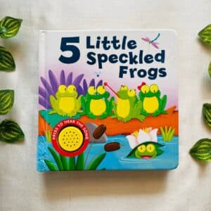 5 Little Speckled Frogs: Sound Book