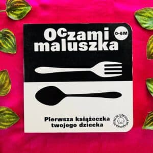 Oczami Maluszika: Black and White Board Book (Foreign Language)