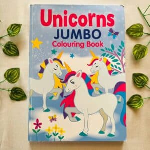 Unicorns Jumbo Colouring Book