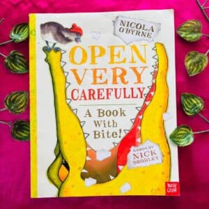 Open Very Carefully A Book Wite Bite! Picture Story Book
