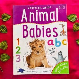 Learn to Write Animal Babies (Wipe Clean Book)
