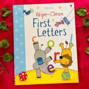Usborne Wipe-Clean First Letters