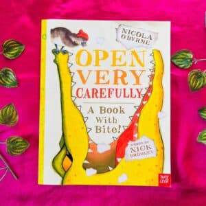 Open Very Carefully A Book With Bite! Picture Story Book