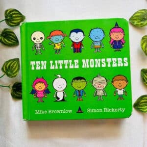 Ten Little Monsters: Board Book
