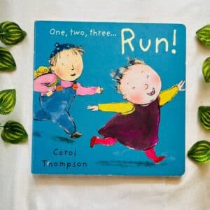 One, Two, Three Run! Board Book