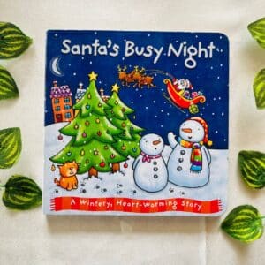 Santa's Busy Night: Board Book